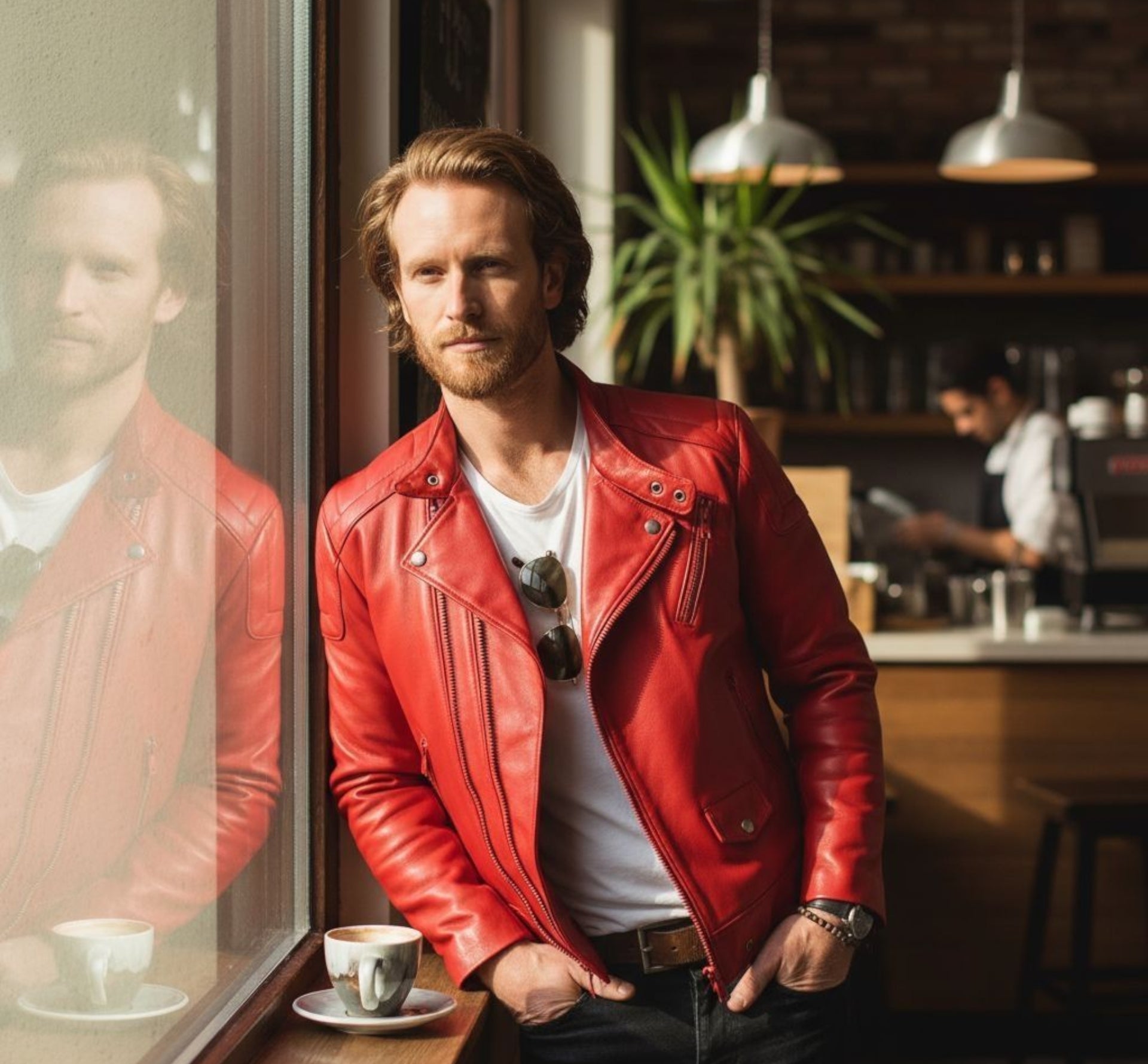 Genuine Italian Soft Leather Jacket with Rampley & Co Silk Lining - Epic Motorcycles