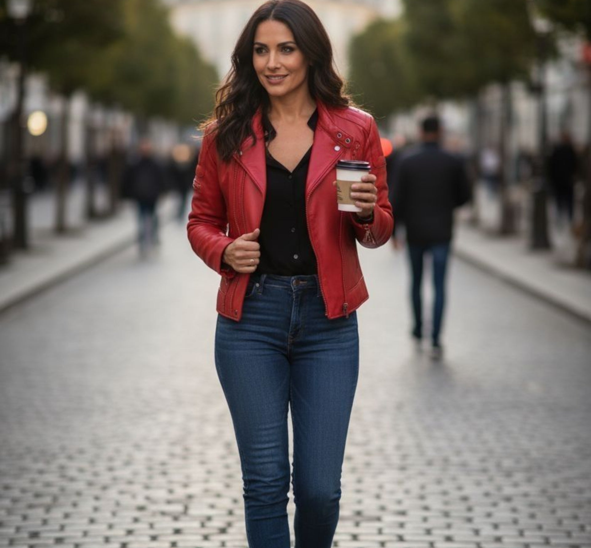 Genuine Italian Soft Leather Jacket with Rampley & Co Silk Lining - Epic Motorcycles