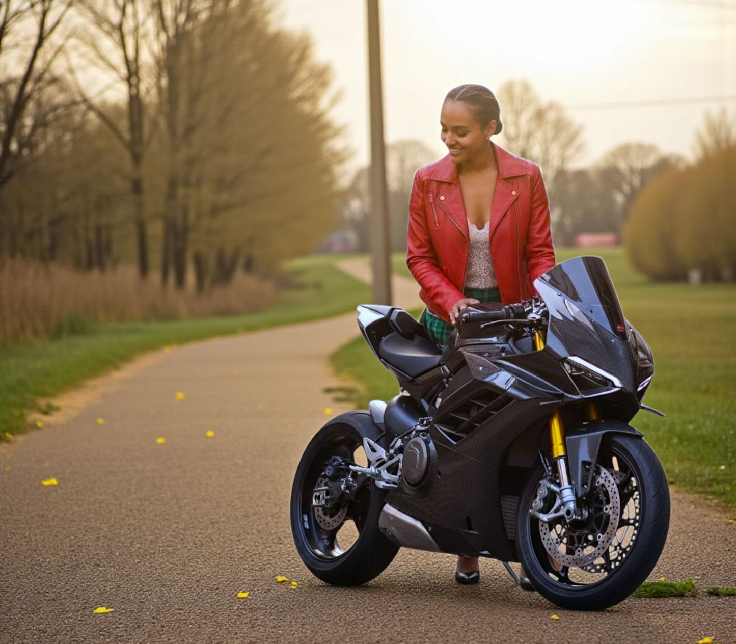 Genuine Italian Soft Leather Jacket with Rampley & Co Silk Lining - Epic Motorcycles 