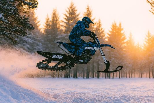 SNO-450X SNOWRAPTOR | 450CC Timbersled - Competition Snow Bike - Epic Motorcycles 