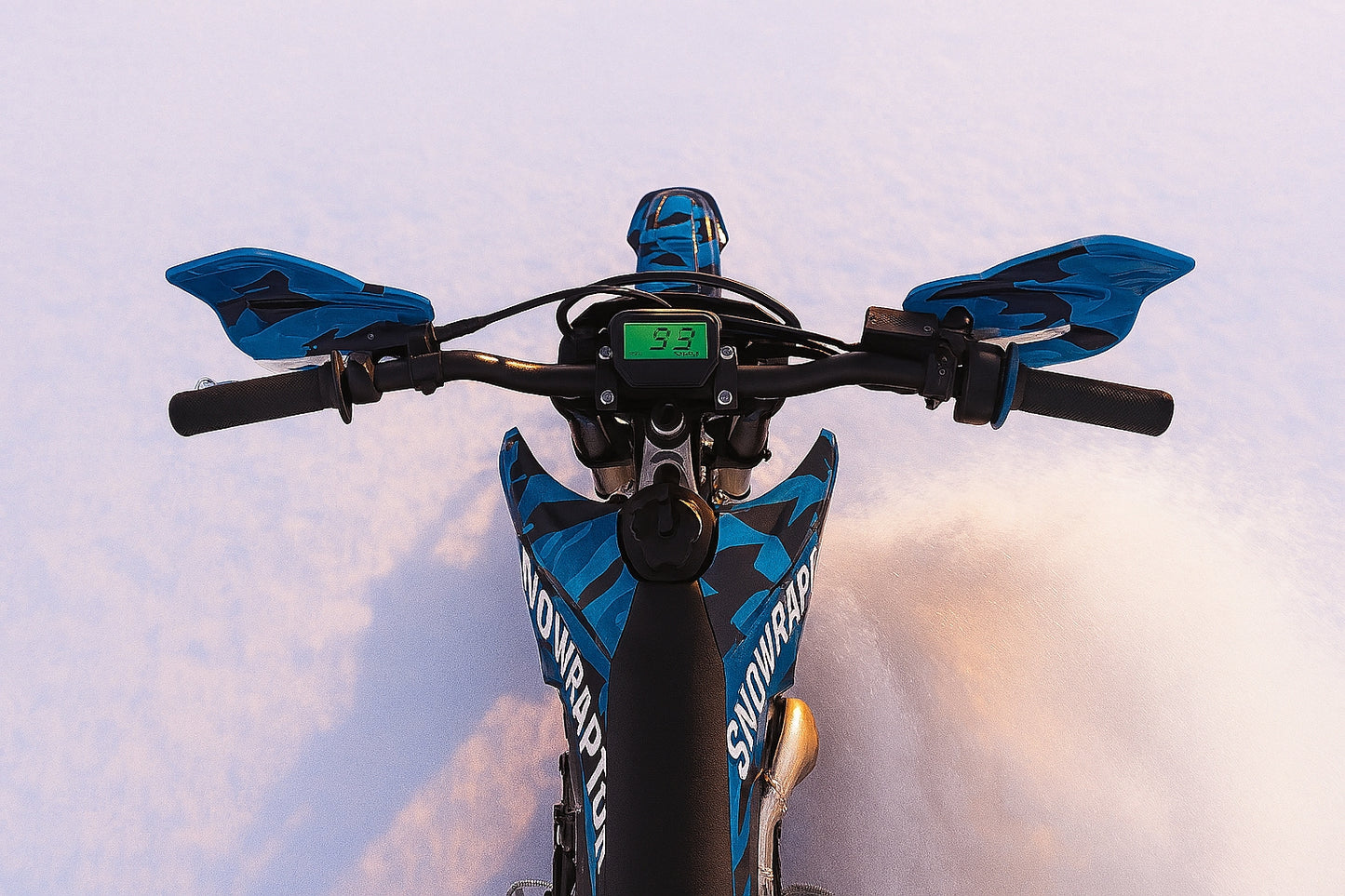 SNO-450X SNOWRAPTOR | 450CC Timbersled - Competition Snow Bike - Epic Motorcycles 